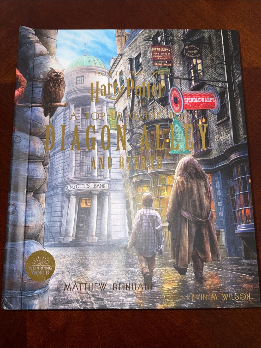 Harry Potter a pop-up guide to diagon Alley and beyond wizarding world